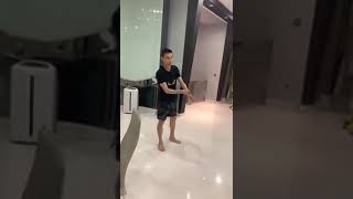 How Lee Chong Wei Train His Son at Own House 2019 HD [upl. by Jourdan594]