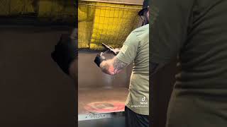 Behind the scenes paint booth action [upl. by Jeconiah]