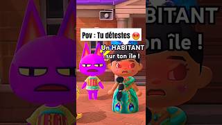 TUTO  faire TOMBER tes HABITANTS dans Animal crossing  animalcrossing acnh shorts shortsfeed [upl. by Ailyn410]