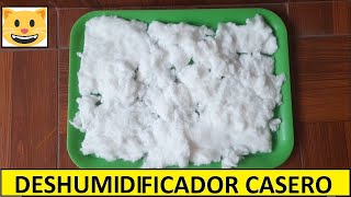 COMO QUITAR LA HUMEDAD DE LA HABITACION DESHUMIDIFICADOR CASERO [upl. by Aelam]