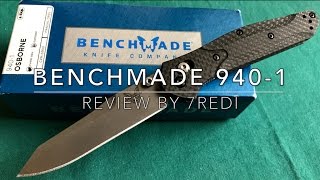 Benchmade Osborne 9401 Review  Improved Iconic Design [upl. by Ketti]