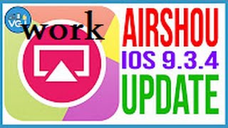 اخيرا رجع Airshou برناج تصوير شاشه الايفون  Airshou iOS 934 Update still works [upl. by Portugal]