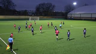 202223 London U14 Saturday Cup Final  Impact Football Academy v Pro Sports Academy U14 1st Half [upl. by Meehyrb438]