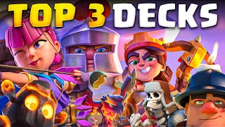 TOP 3 BEST DECKS AFTER THE UPDATE 🏆 [upl. by Marek]