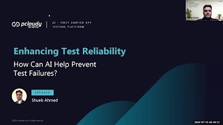 Enhancing Test Reliability How Can AI Help Prevent Test Failures [upl. by Hardigg]