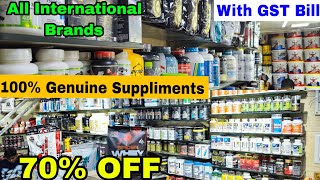 SUPPLIMENTS SALE IMPORTED PROTIEN MASS GAINER UPTO 70 OFF EAABCAAPREWORKOUT 100 OG WITH BILL [upl. by Ennaxxor270]