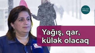 Sabah qar güclü külək və leysan olacaq  Gülşad Məmmədova  Doğru Xəbər Az [upl. by Monahan]