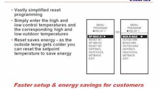 Using the Honeywell T775 Outdoor Reset Controller Clip 2 of 4 [upl. by Kingdon376]