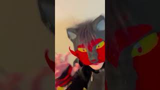 betcha never seen a litten mask before  alterhuman therian litten pokemon fyp [upl. by Ciapas522]