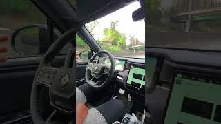 2024 RIVIAN R1S Hands Free Driving  Driver self driving EV rivian rivianr1s handsfree [upl. by Igiul665]