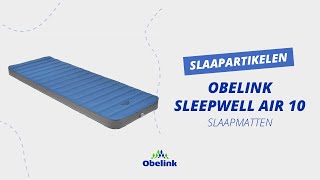 Obelink slaapmat Sleepwell Air 10  Productvideo  Obelink [upl. by Norita]