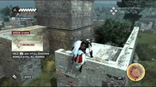 Assassins Creed Brotherhood  Prospero Da Siena Lvl 5 Borgia Tower [upl. by Flinn]