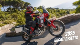 2025 DUCATI DesertX Discovery UNVEILED • Designed For Both OnRoad And OffRoad Performance [upl. by Edmond]