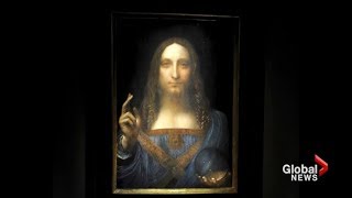 500yearold Leonardo da Vinci painting sold for 450 million USD at auction [upl. by Llertnor205]