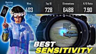 2024 NO RECOIL SENSITIVITY  ZERO RECOIL SENSITIVITY CODE  BGMI BEST SENSITIVITY SETTINGS [upl. by Nos]