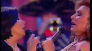 rocio jurado amor callado con ana gabriel [upl. by Abagail]