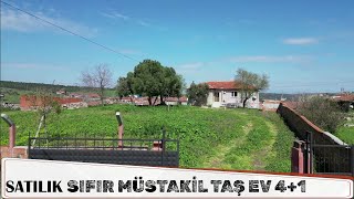 Fiyat Düştü Satılık Müstakil Bahçeli Taş Ev 41 120m2 1605m2 Arsa içinde [upl. by Royo]