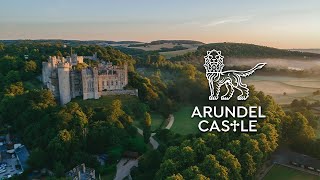 Arundel Castle by Air [upl. by Ahsenra]