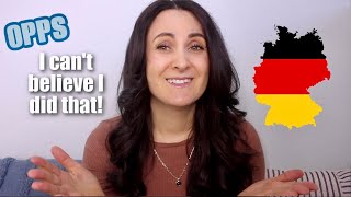 5 BIG MISTAKES I MADE WHEN I MOVED TO GERMANY🇩🇪 [upl. by Abraham]