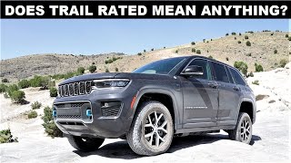 2022 Jeep Grand Cherokee 4XE OffRoad Review This Is What Jeep Calls Trail Rated [upl. by Romeyn218]