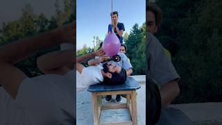 “ Day 362 “ Balloon 🎈 Cutting Game 🤣 foryou baloonchallenge funny gamewithballoons halloween [upl. by Laurie]