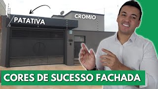 5 CORES DE SUCESSO PARA PINTAR A FACHADA DA CASA CORES TENDENCIA 2024  2025 [upl. by Salvatore]