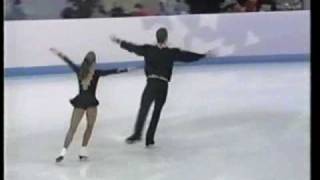 Jacqueline Soames  John Jenkins SP 1994 Lillehammer Olympics [upl. by Kurman]