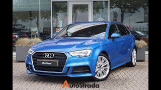 Audi A3 Sportback 10 TFSI SLine 116pk  AutoStrada Roosendaal [upl. by Aisatna]