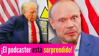 ¡Trump ABANDONA ABRUPTAMENTE la entrevista y deja atónito al podcaster MAGA [upl. by Horvitz]