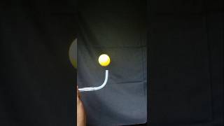 The flying ball🤠 education science physics learning experiment shorts [upl. by Divine249]