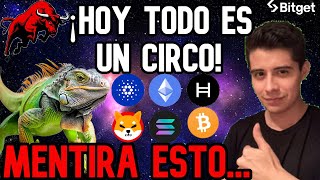 🔴 BITCOIN ESTA MANIPULADO CARDANO ADA LIIQUIDADO  ETHEREUM  SOLANA  SHIBA INU  XRP [upl. by Eulau32]