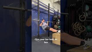 Box assisted chin over bar hold [upl. by Viens23]