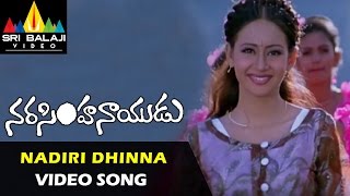 Narasimha Naidu Songs  Nadiri Dhinna Video Song  Balakrishna Preeti Jhangiani  Sri Balaji Video [upl. by Tega]