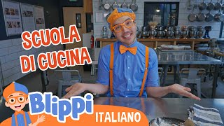 Scuola di cucina  Blippi in Italiano  Video educativi per bambini [upl. by Ydasahc844]