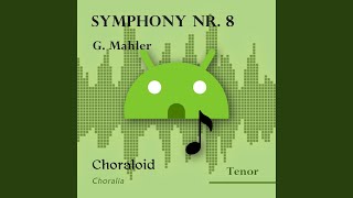 Symphony nr 8 Part I ref 19  22 choir I tenor II Voice with metronome [upl. by Aerdnas]