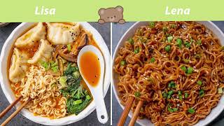 Lisa or Lena  Yummy Korean Food Edition 🤤😋 Spicy X Desserts CloudyChaosMuana [upl. by Rusert]