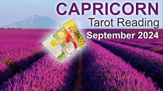 CAPRICORN TAROT READING quotOUT WITH THE OLD IN WITH THE NEW CAPRICORN TRANSFORMATIONquot September 2024 [upl. by Analla77]