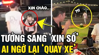 Tưởng cậu bạn SANG ĐƯỜNG để xin số cô gái ai ngờ lại QUAY XE vào phút cuối  Tin 5s [upl. by Cadmann906]