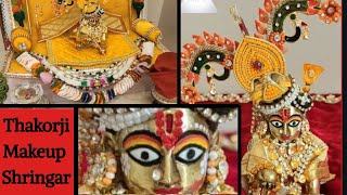 Thakorji Ka Shringar  Laddu Gopal Makeup [upl. by Ginger]