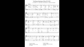 Veilleurs bénissez Dieu P19 58 orgue muscore [upl. by Atnuahc]