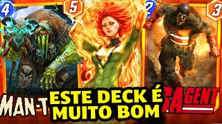 DECK MARAVILHOSO JEAN MANTHING e USAGENT BILHAM DEMAIS no ONGOING AFFLICTION Marvel Snap [upl. by Annis844]