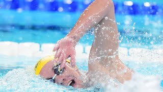 Ariarne Titmus Wins Second Consecutive Gold in 400M Freestyle Ahead of McIntosh amp Ledecky at paris [upl. by Antone]