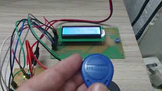 RFID 125Khz Uart using stm8 [upl. by Araid967]