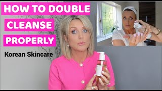 How To Double Cleanse Properly  Korean Skin Care [upl. by Parthenia108]