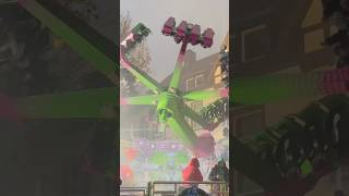 Looping machine 🤩 kirmes funfair kermis ride [upl. by Infield]