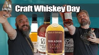 Craft Whiskey Day  A Selection of Craft Whiskeys [upl. by Niccolo]