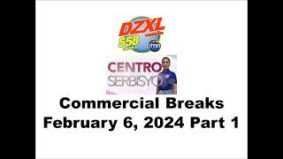 Centro Serbisyo Commercial Breaks February 6 2024 Part 1 [upl. by Quintilla]