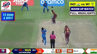 India vs West Indies Womens T20 World Cup Warm up Match Highlights 2024  IND W vs WI W Highlights [upl. by Hudgens76]