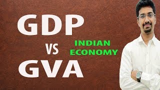 GDP vs GVA  Difference between them  💥JOIN INDIAN ECONOMY FULL COURSE💥 [upl. by Ahsino]