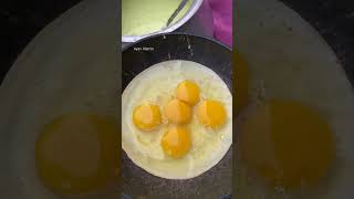 Amazing Masala Egg Chitoi Pitha Making shorts [upl. by Wilser]